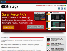 Tablet Screenshot of mstrategy.com.br